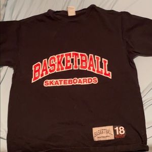 Basketball Skateboard Tee